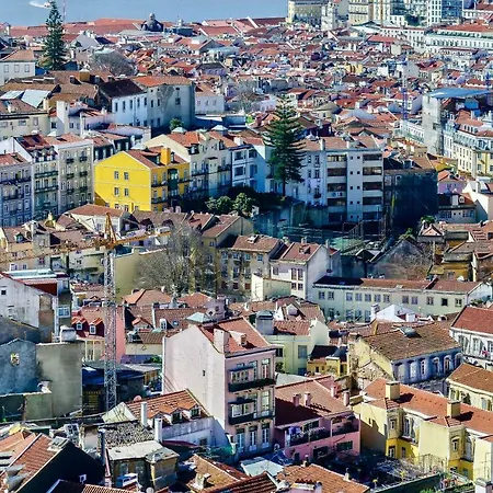 You Hub With Stunning View Over Rooftops Lisboa